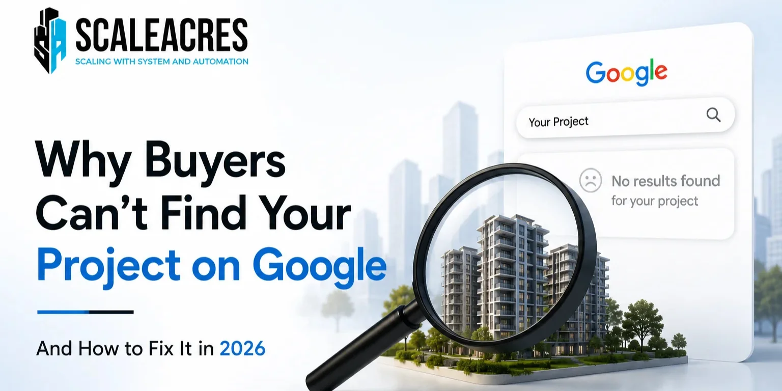Why Your Real Estate Project Is Not Visible on Google (And How to Fix It)