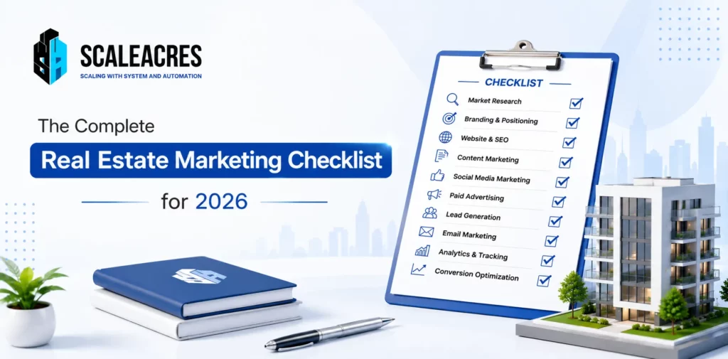 Real Estate marketing Checklist