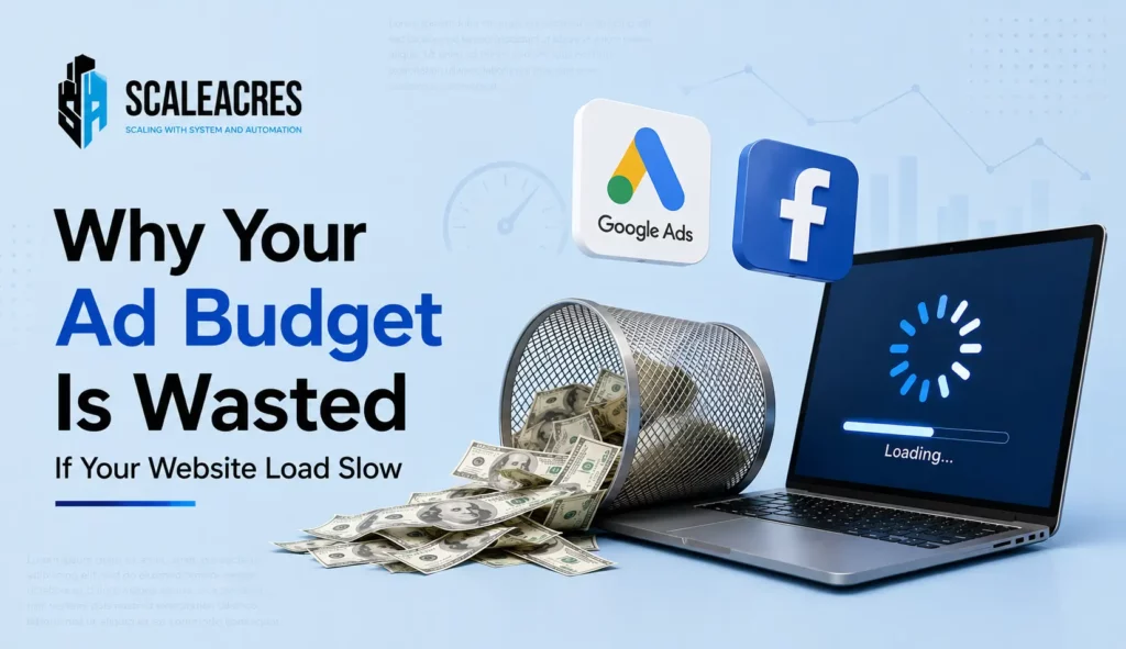 Why Your Ad Budget Is Wasted If Your Website Loads Slow