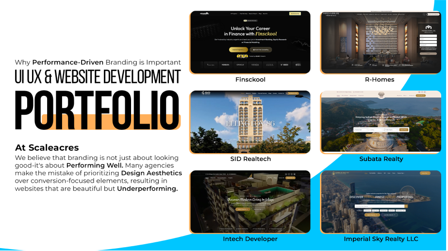 Premium real estate brand identity